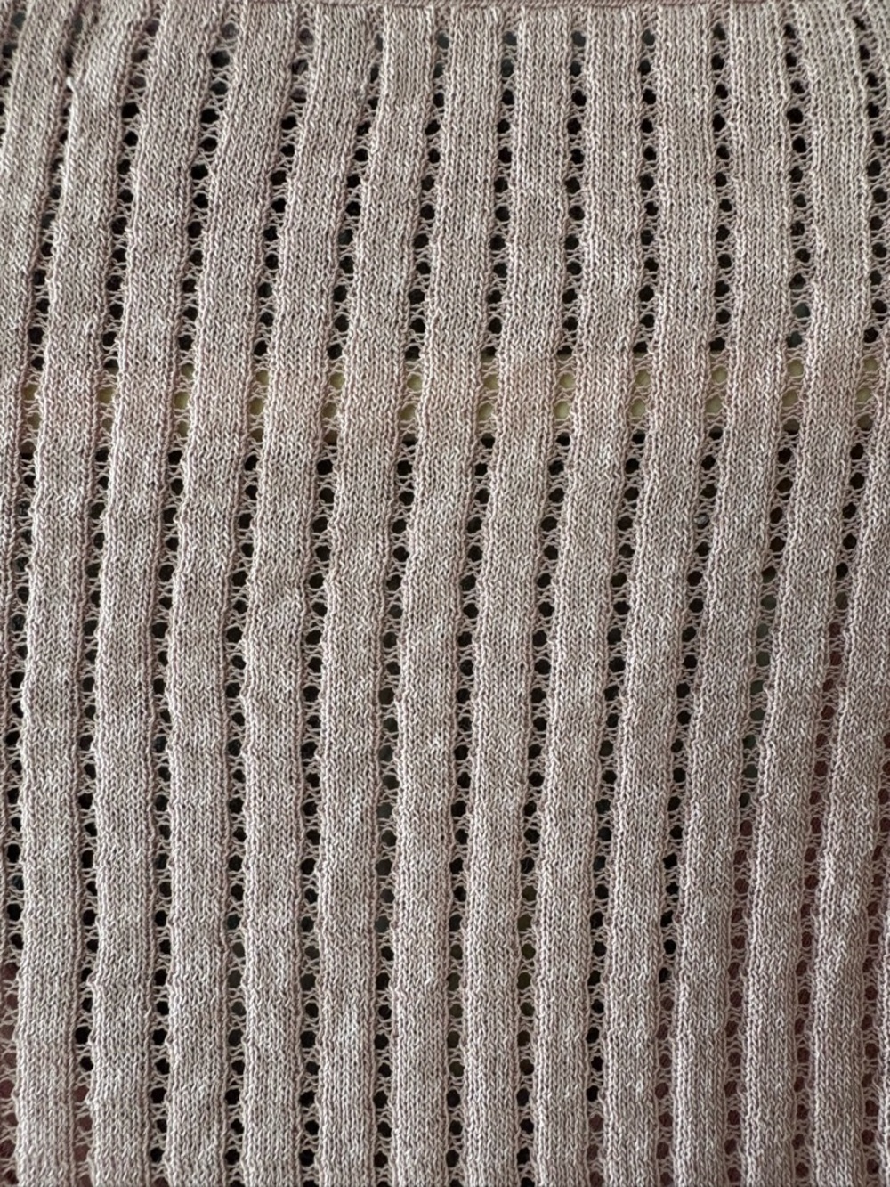 Pink Ribbed V-Neck Button Cardigan Sweater - Picture 4 of 6